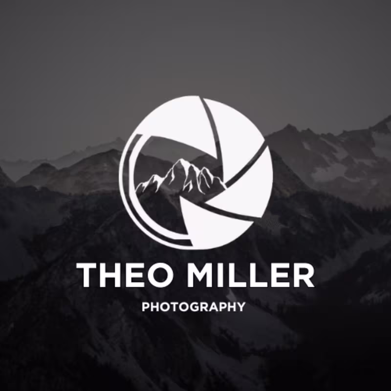 Cover image for Logo Design: Theo Miller Photography 
