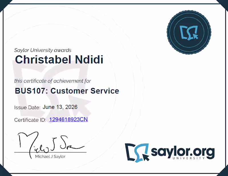 Cover image for Customer Service Training Manual