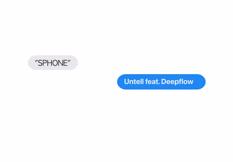 Cover image for untell – Sphone (Animated Lyric Video)