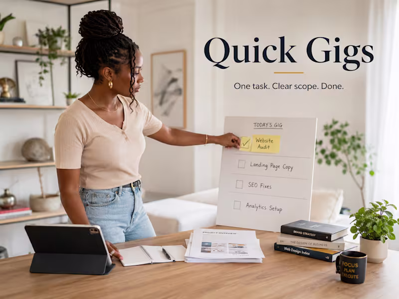 Cover image for Quick Gigs