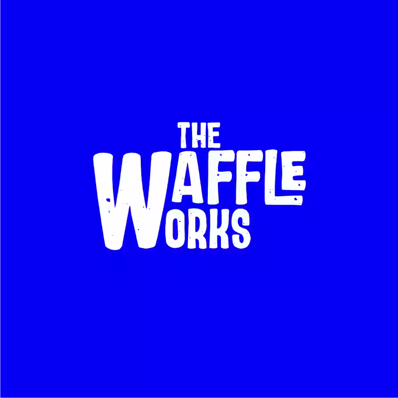 Cover image for The waffle works logo -