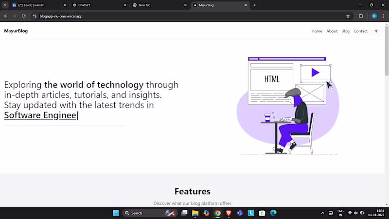 Cover image for Blog App