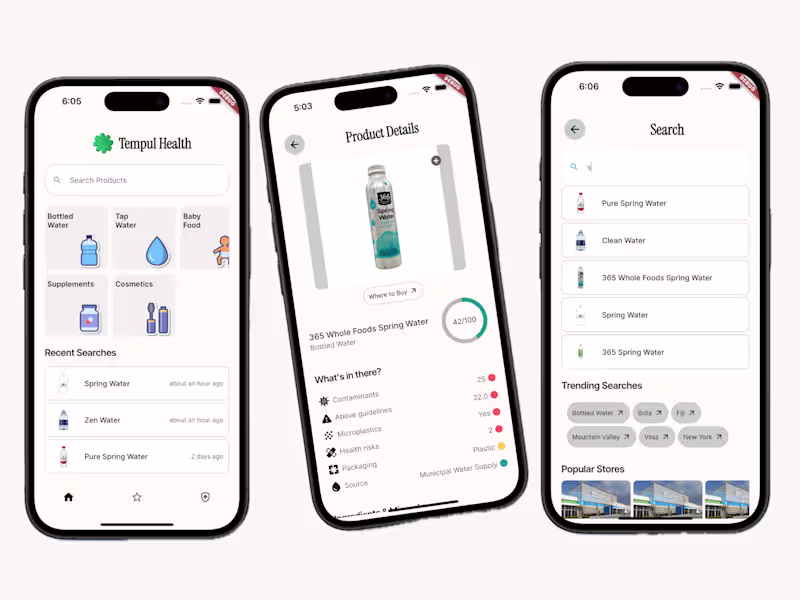 Cover image for Tempul Health - Health Care App