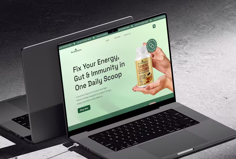 Cover image for Overview
Redesigned the Herbal Nutrition website