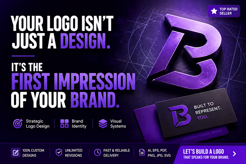 Cover image for Strategic Logo & Brand Identity Design