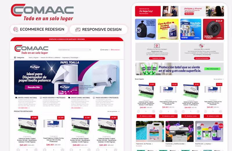 Cover image for Comprehensive E-commerce Redesign: From Audit to Implementation