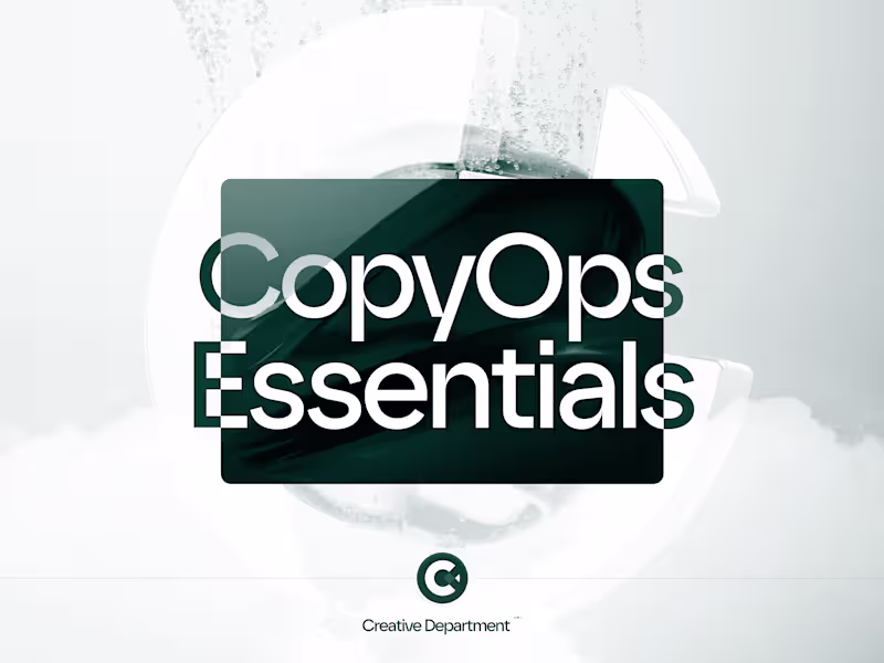 Cover image for CopyOps Essentials