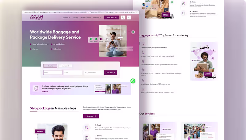 Cover image for Avaan Excess | Website Redesign