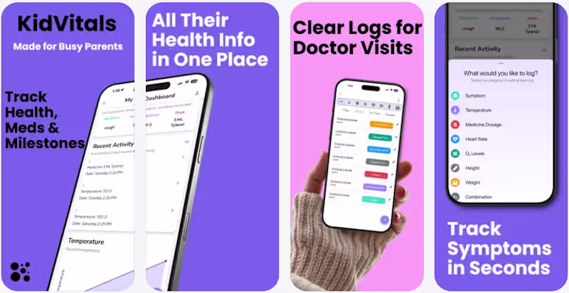 Cover image for KidVitals – Illness Tracker (iOS)