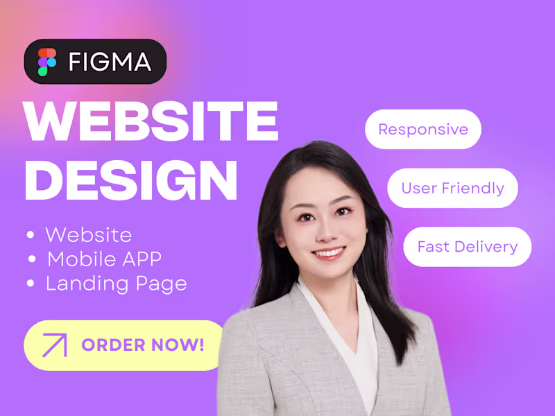 Cover image for I will design websites in figma