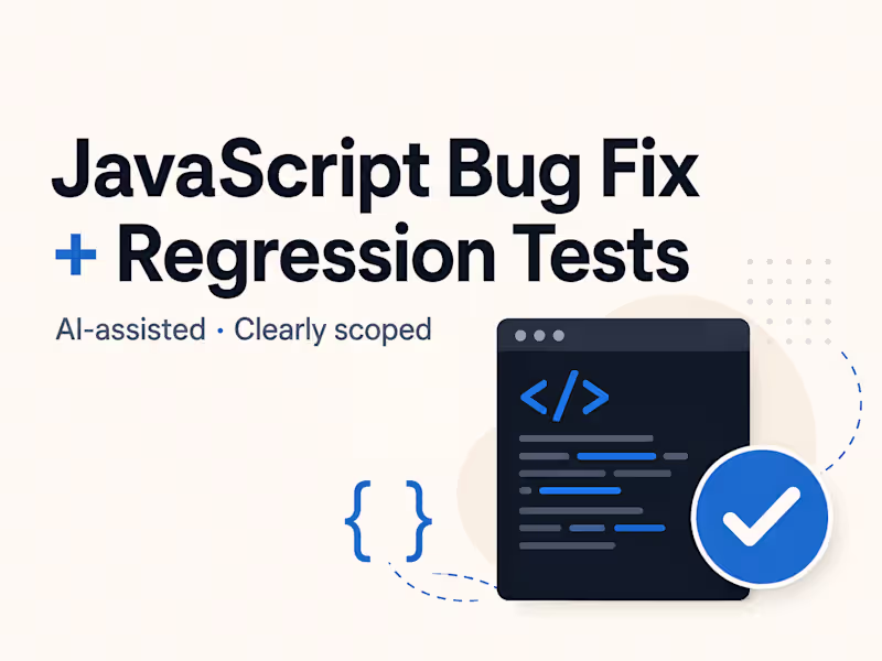Cover image for Synthetic Node.js regression-test demo —