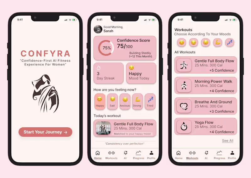 Cover image for I will design 3 mobile app screens in Figma