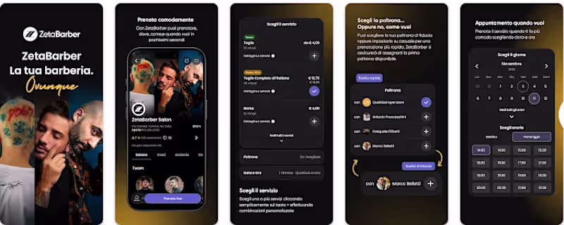 Cover image for ZetaBarber (Android & iOS) –