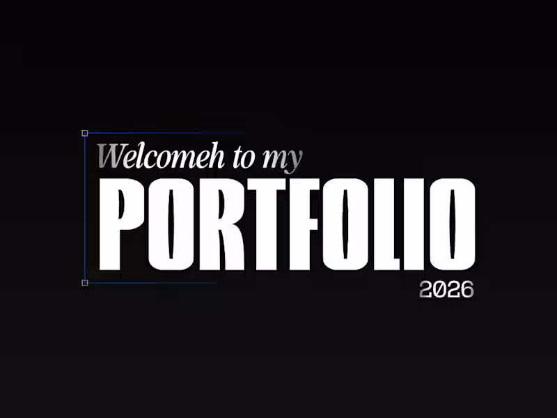 Cover image for My 2026 Portfolio is now