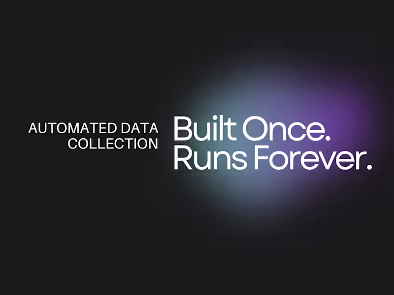 Cover image for Automated Data Collection & Migration System