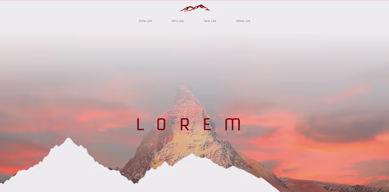 Cover image for Progetto Red — Landing Page Futuristica