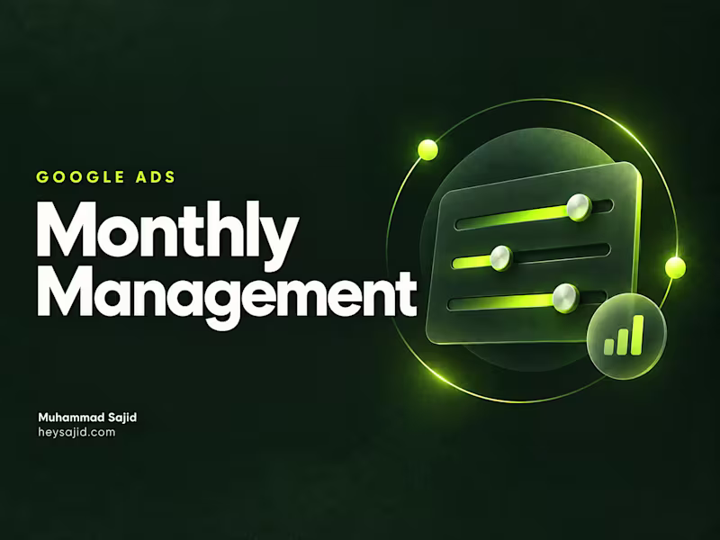 Cover image for Monthly Google Ads Management for Quality Leads