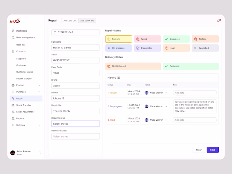 Cover image for Custom SaaS  UI/UX Design