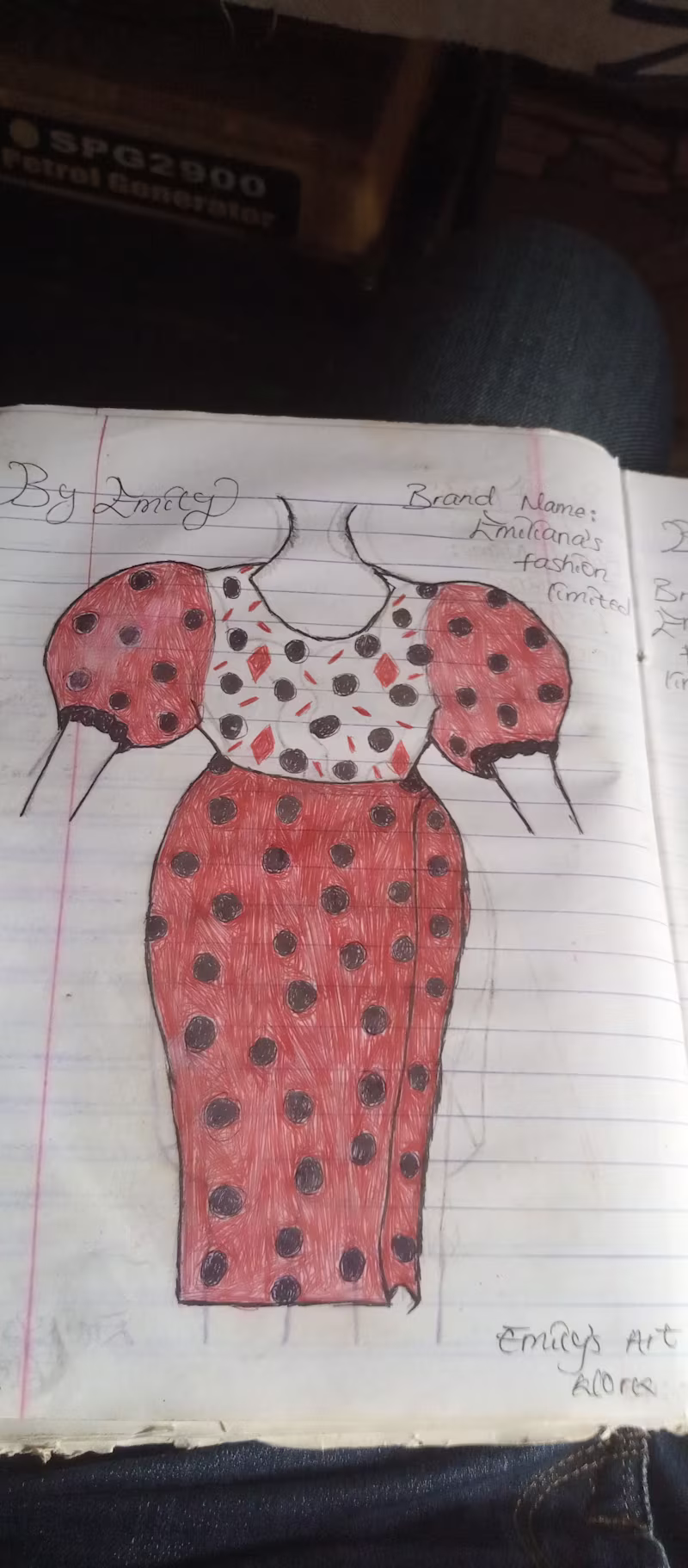 Cover image for Your beautiful hand drawn custom fashion sketches 💕💞