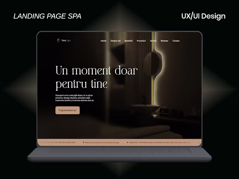 Cover image for Landing page spa