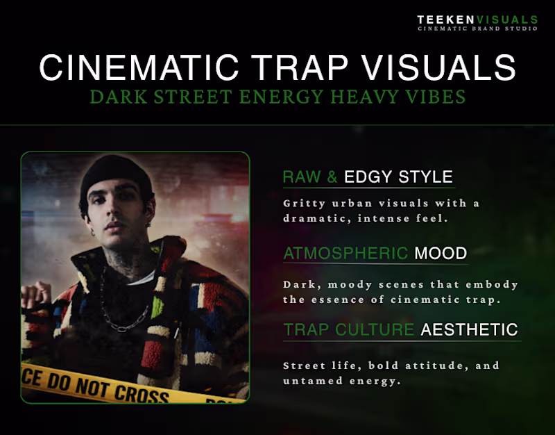 Cover image for Cinematic Trap Visuals | Music Video