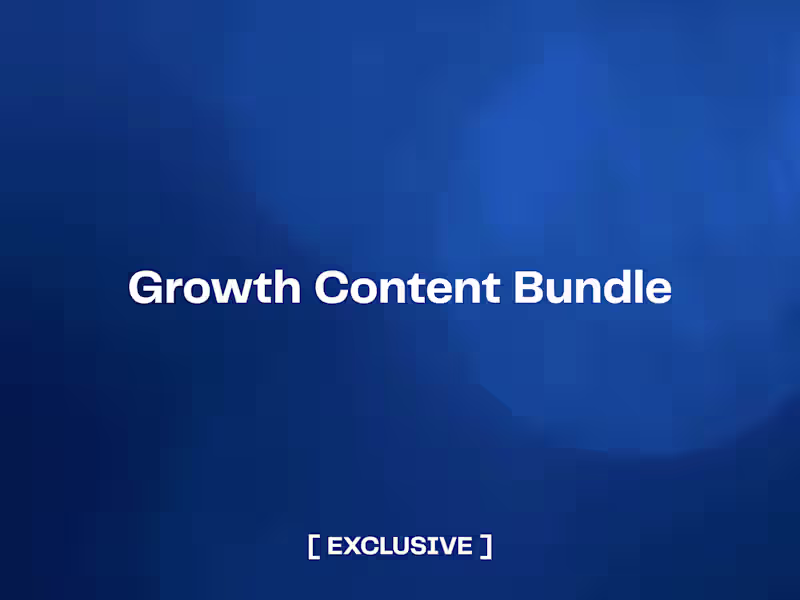 Cover image for Growth Content Bundle