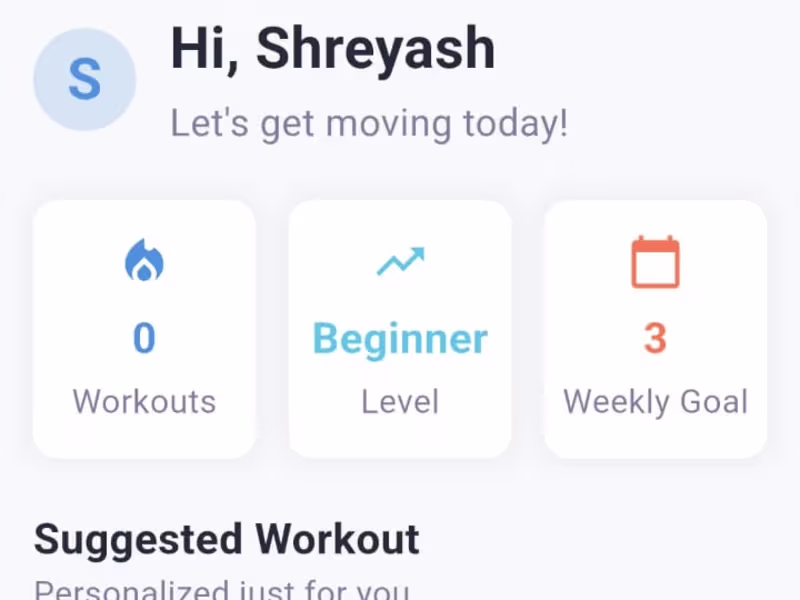 Cover image for FlexHero - Home Workout App Development