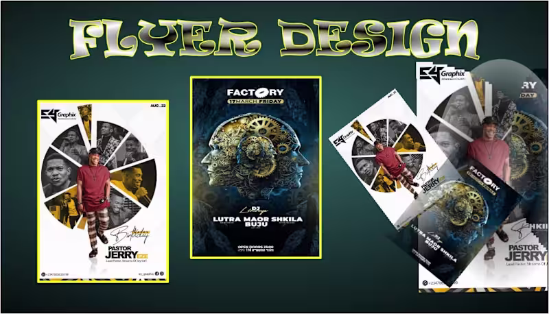 Cover image for I will design a banner,poster,flyer,business cards for you
