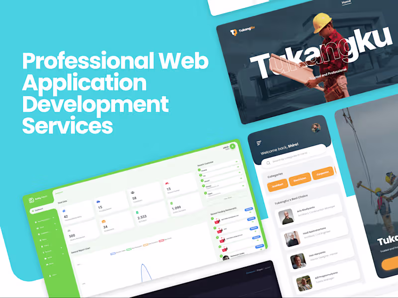 Cover image for Professional Web Application Development Services
