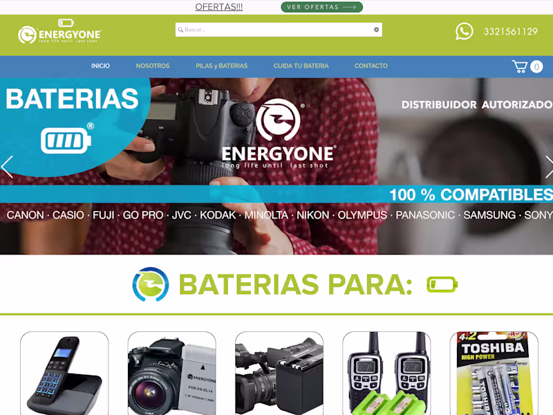 Cover image for Product Page Development for Energy One