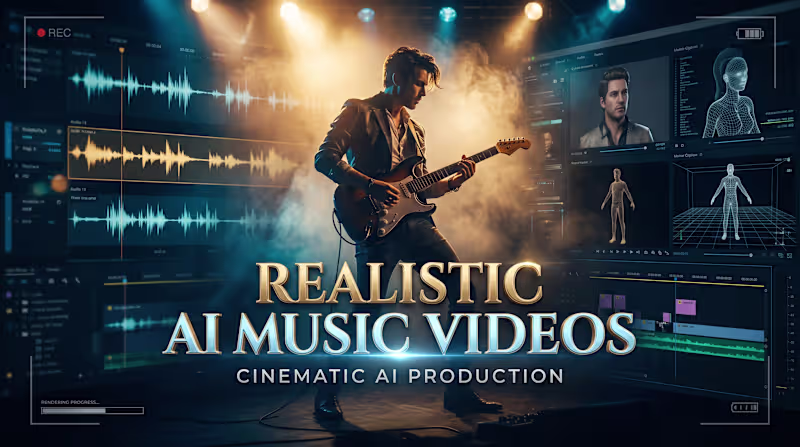 Cover image for I will create cinematic ai music video for your song