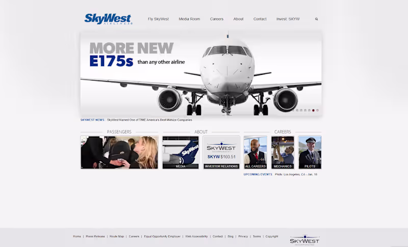 Cover image for Senior Software Engineer at SkyWest Airlines