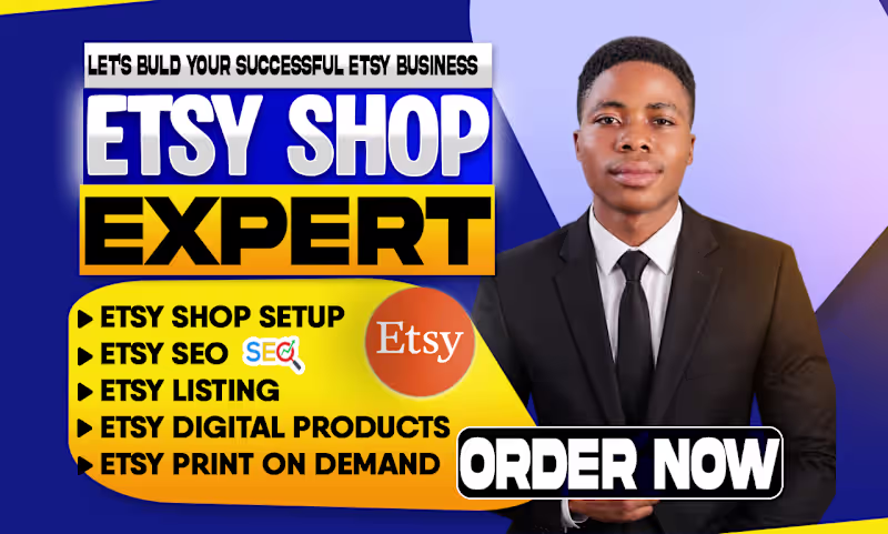 Cover image for I'll etsy shop etsy print on demand etsy pod printify printful 