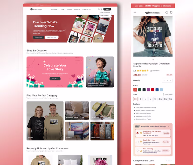 Cover image for Complete Website UI/UX Design in Figma
