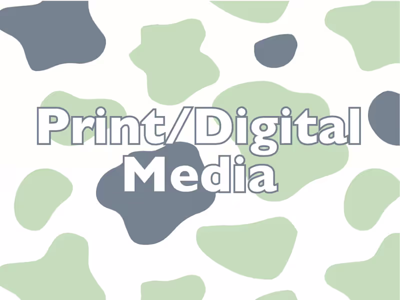 Cover image for Print and Digital Media
