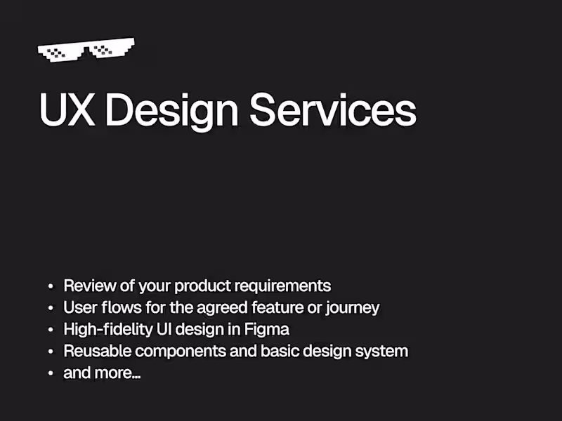 Cover image for UX Design Services