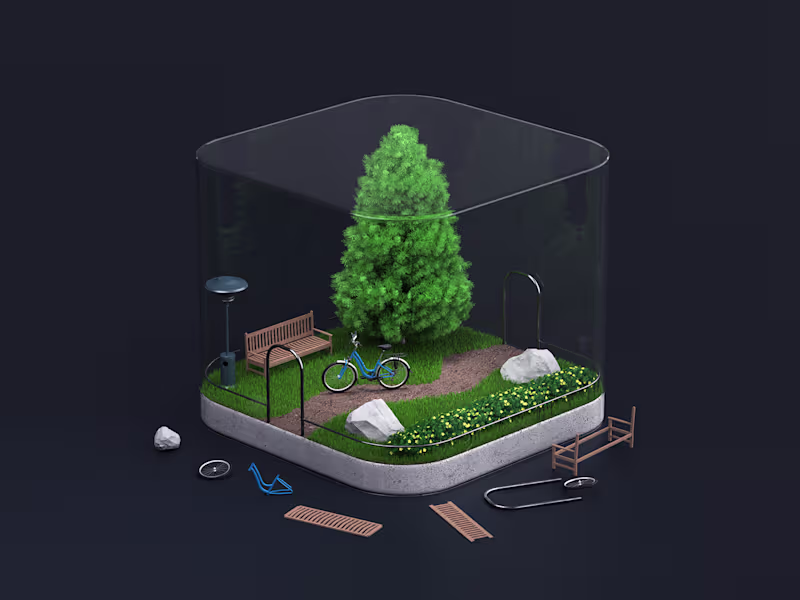 Cover image for Exterior 3d icons