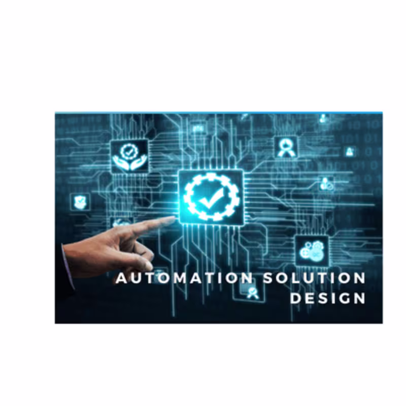Cover image for Automation Solution Design