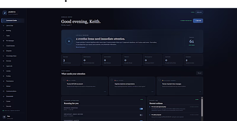 Cover image for Jarvis is a private, self-hosted