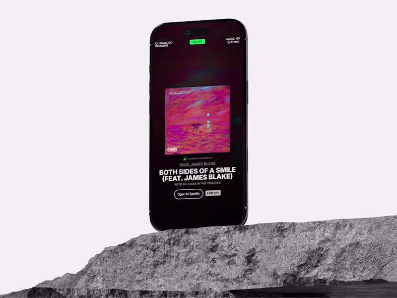 Cover image for Spotify Now Playing Demo https://balogunoluwasogo-now-playin...