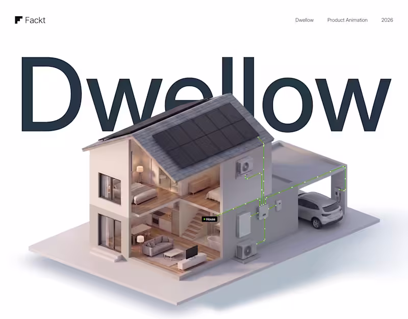 Cover image for Rive Animation for Dwellow - Mobile App Animation