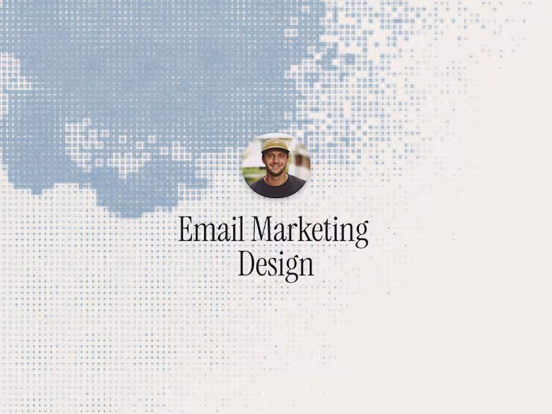 Cover image for Email Marketing Design