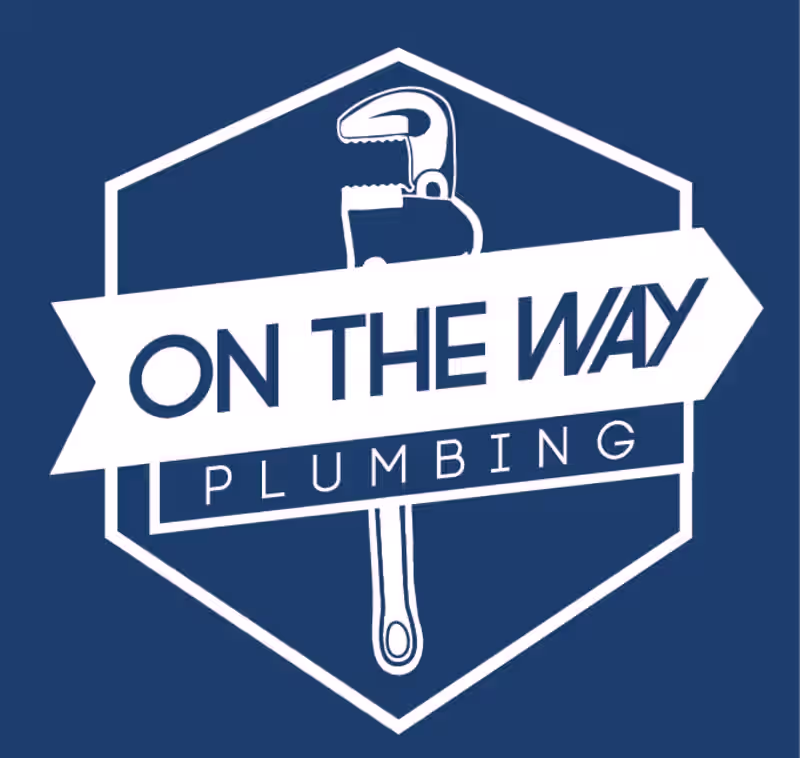 Cover image for On The Way Plumbing full brand design from logo to van wrap