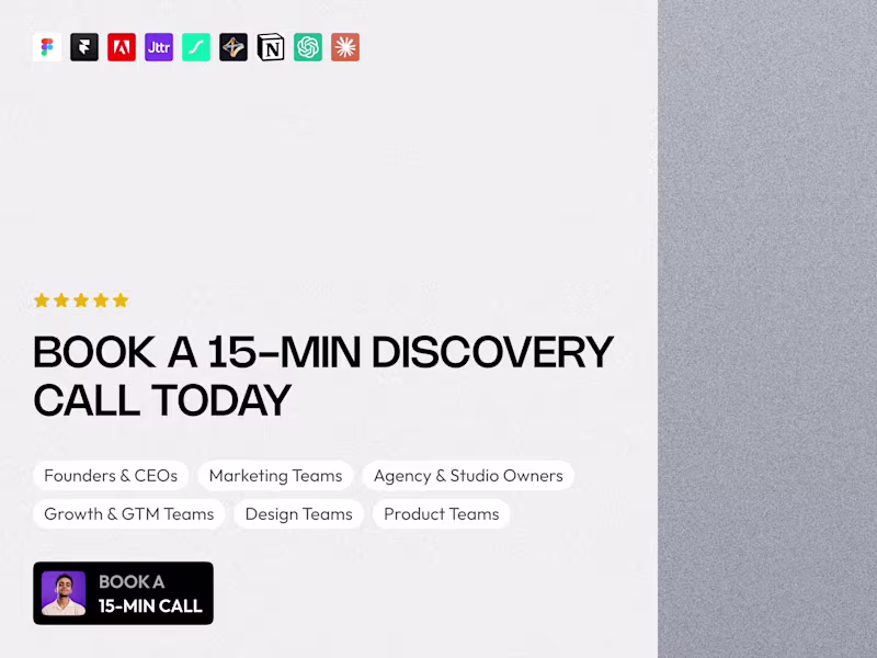 Cover image for Free Discovery Call - Start Here If Unsure