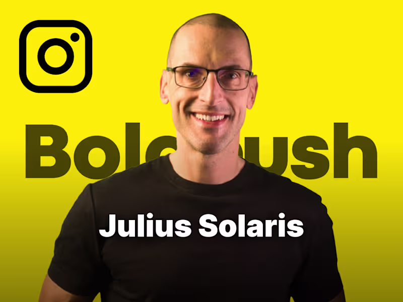 Cover image for Julius Solaris (Boldpush) - Video Editing & Reels