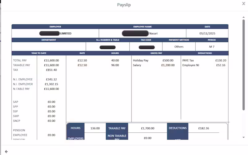Cover image for UK Payroll & PAYE —