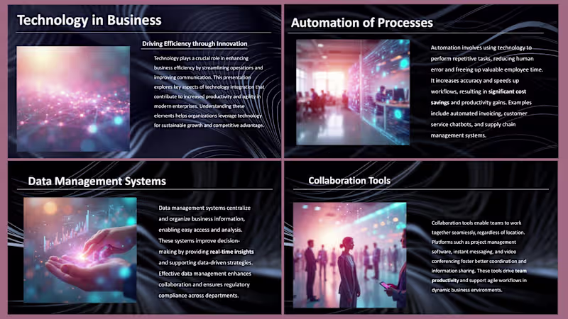 Cover image for The Digital Blueprint: Driving Business Efficiency through I...