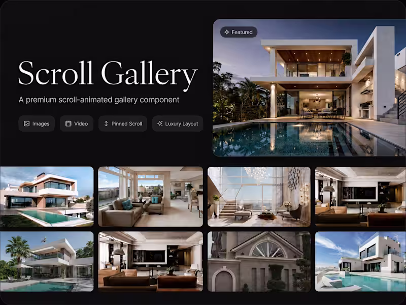 Cover image for Framer Animated Gallery | Scroll-Based