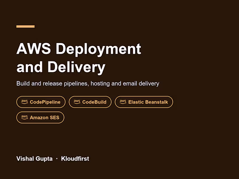Cover image for AWS Solution Architect - Consultant