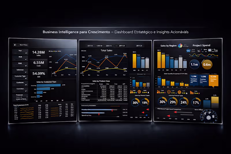 Cover image for Desenvolvi um dashboard executivo de